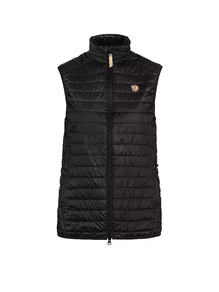 FJÄLLRÄVEN | Chaleco de mujer Abisko Padded Primaloft | Negro