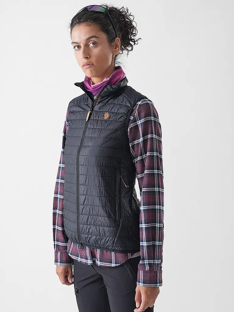 FJÄLLRÄVEN | Chaleco de mujer Abisko Padded Primaloft |