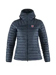 FJÄLLRÄVEN | Chaqueta aislante para mujer Expedition Lätt con capucha | Azul oscuro