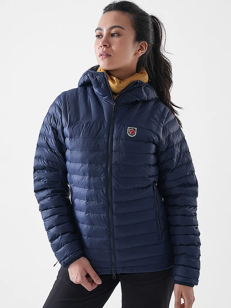 FJÄLLRÄVEN | Chaqueta aislante para mujer Expedition Lätt con capucha | 