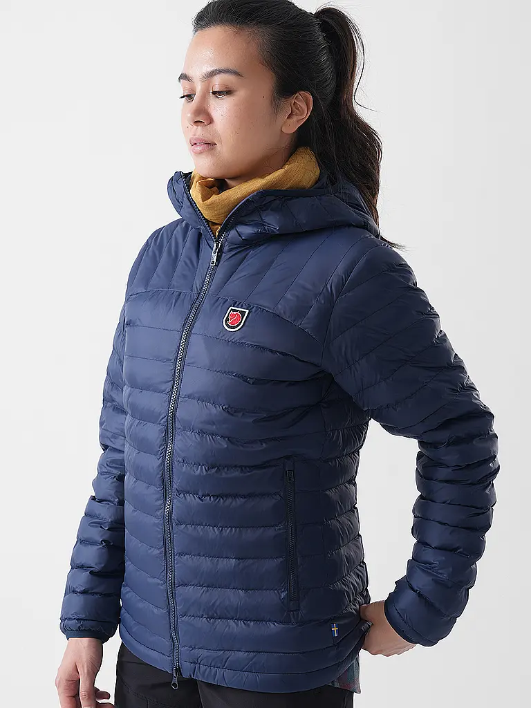 FJÄLLRÄVEN | Chaqueta aislante para mujer Expedition Lätt con capucha | 