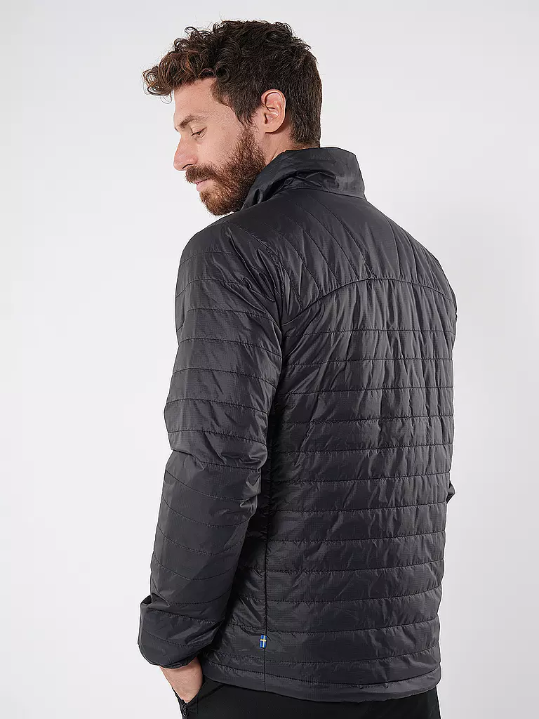 FJÄLLRÄVEN | Chaqueta de aislamiento Expedition X-Lätt para hombre | Negro