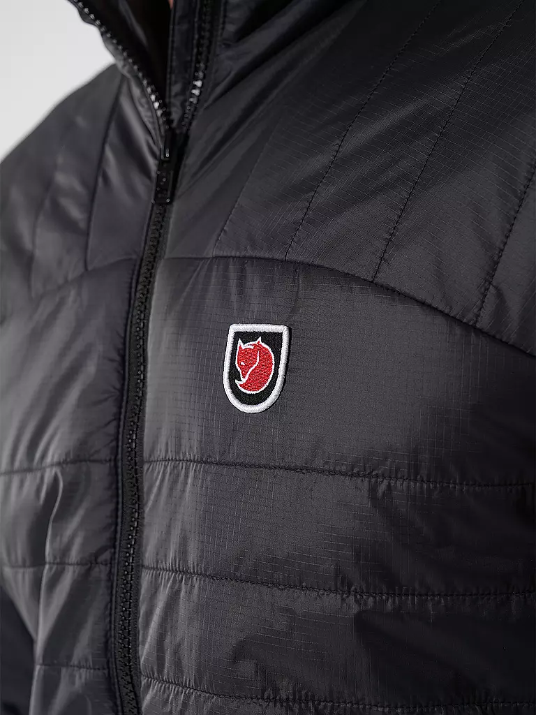 FJÄLLRÄVEN | Chaqueta de aislamiento Expedition X-Lätt para hombre | Negro