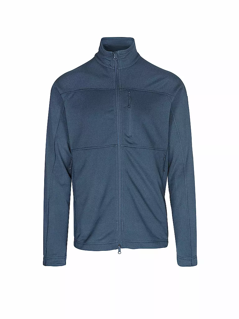 FJÄLLRÄVEN | Chaqueta de forro polar Abisko Lite para hombre | Azul oscuro