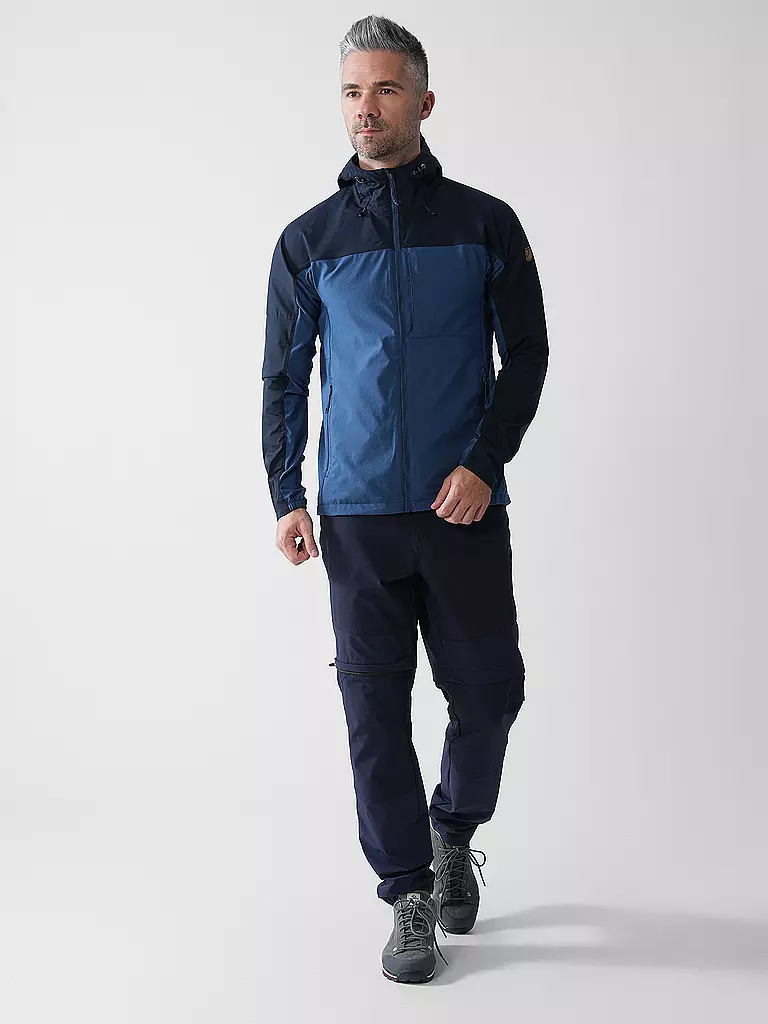 FJÄLLRÄVEN | Chaqueta de hombre Abisko Midsummer | Azul oscuro