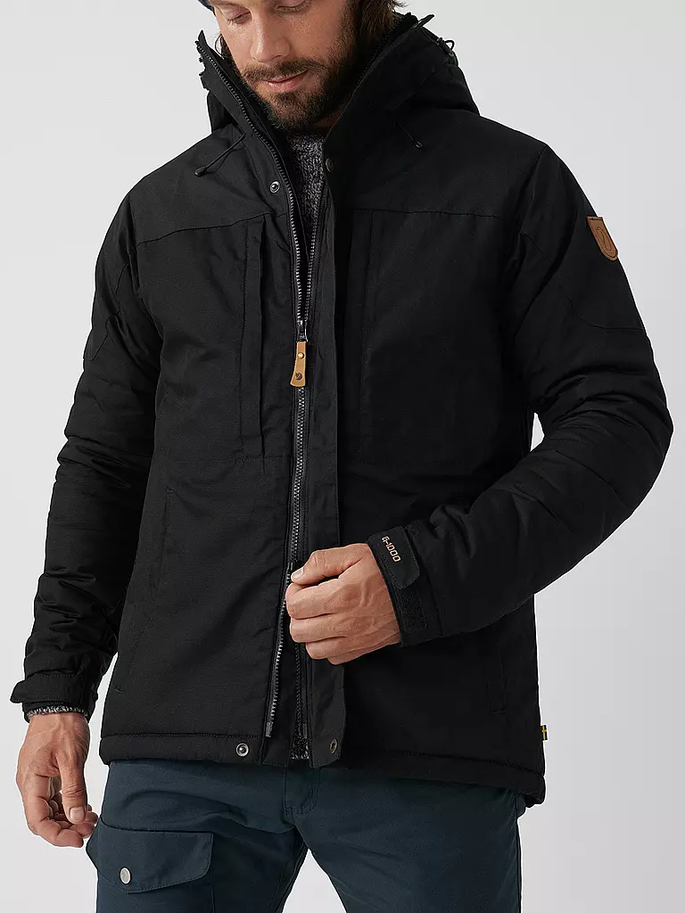 FJÄLLRÄVEN | Chaqueta de invierno acolchada Skogsö para hombre | Gris