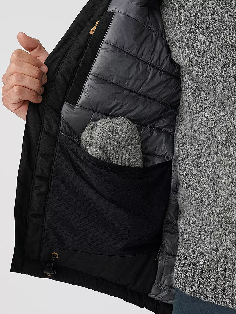 FJÄLLRÄVEN | Chaqueta de invierno acolchada Skogsö para hombre | Gris