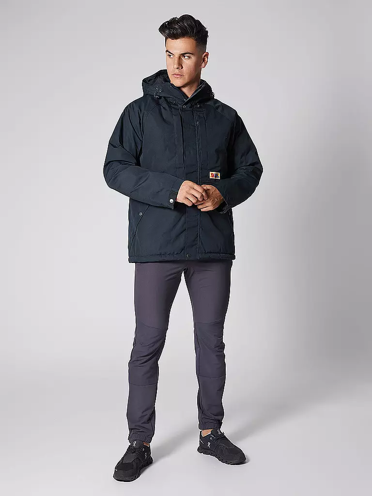 FJÄLLRÄVEN | Chaqueta de invierno para hombre Vardag Lite Padded | Azul oscuro