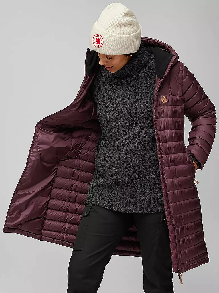 FJÄLLRÄVEN | Chaqueta de invierno para mujer Snow Flake Down Hoodie |