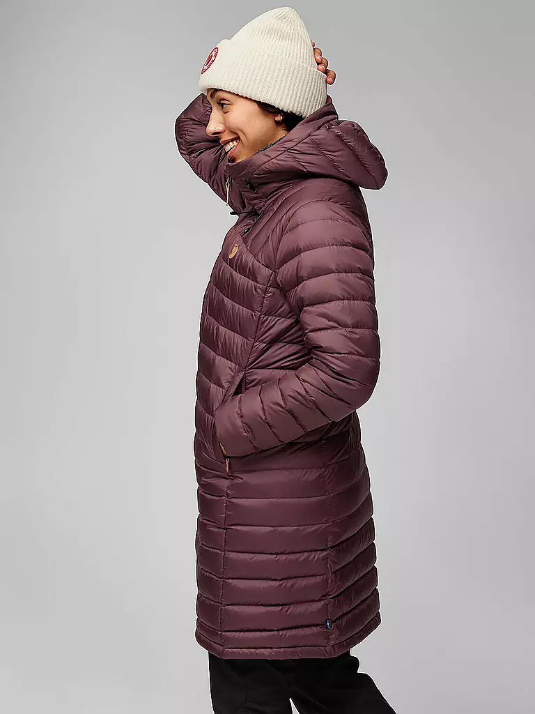 FJÄLLRÄVEN | Chaqueta de invierno para mujer Snow Flake Down Hoodie |