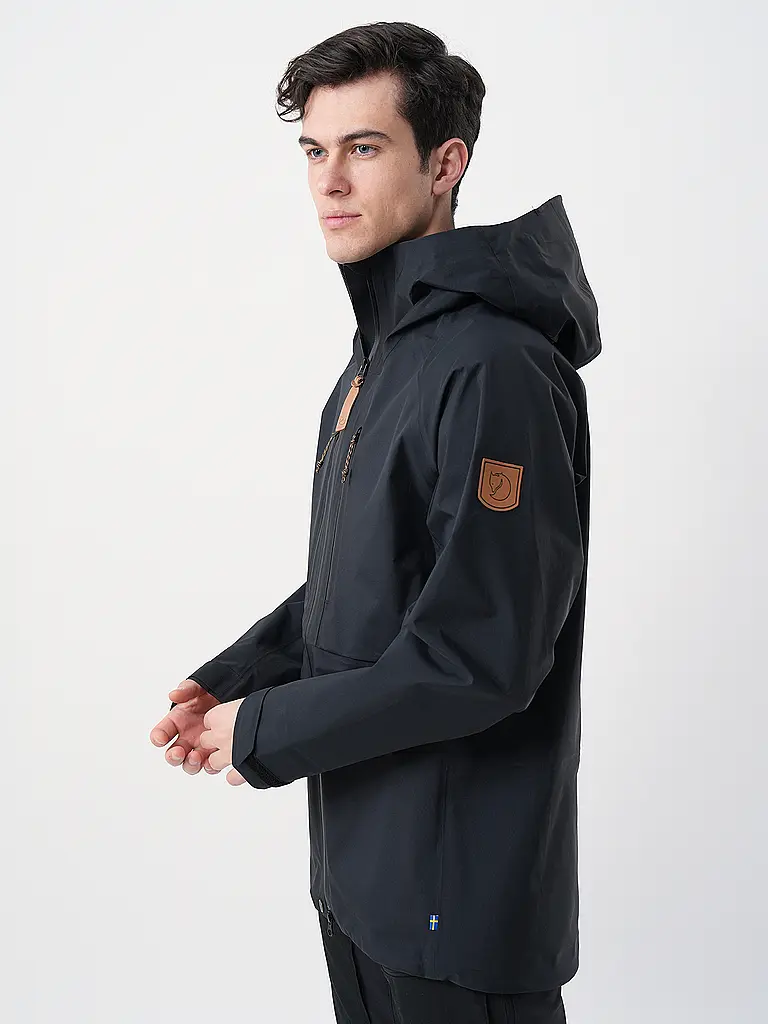FJÄLLRÄVEN | Chaqueta de senderismo para hombre Keb 3L GTX Hoodie | 