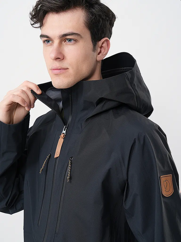 FJÄLLRÄVEN | Chaqueta de senderismo para hombre Keb 3L GTX Hoodie | 