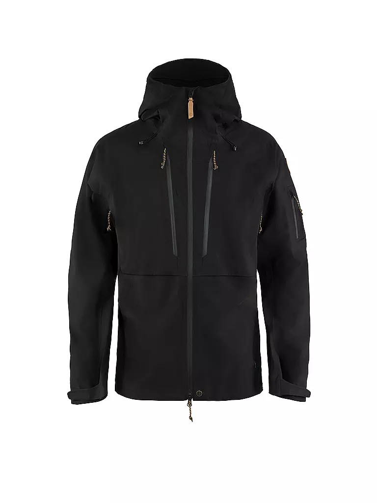 FJÄLLRÄVEN | Chaqueta de senderismo para hombre Keb Eco Shell 3L con capucha | Negro