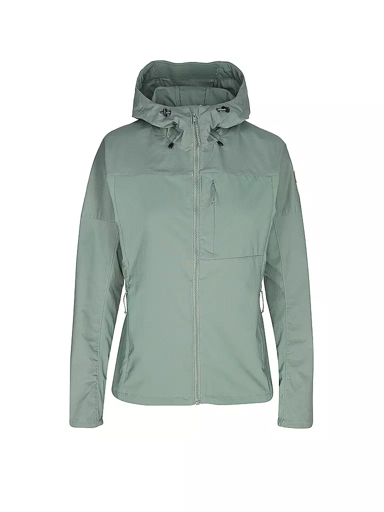 FJÄLLRÄVEN | Chaqueta de senderismo para mujer Abisko Midsummer | Verde claro