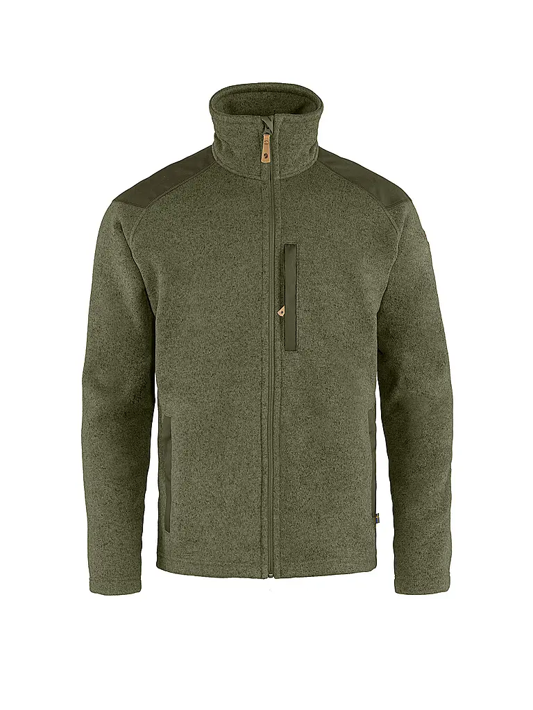 FJÄLLRÄVEN | Chaqueta polar Buck para hombre | Oliva