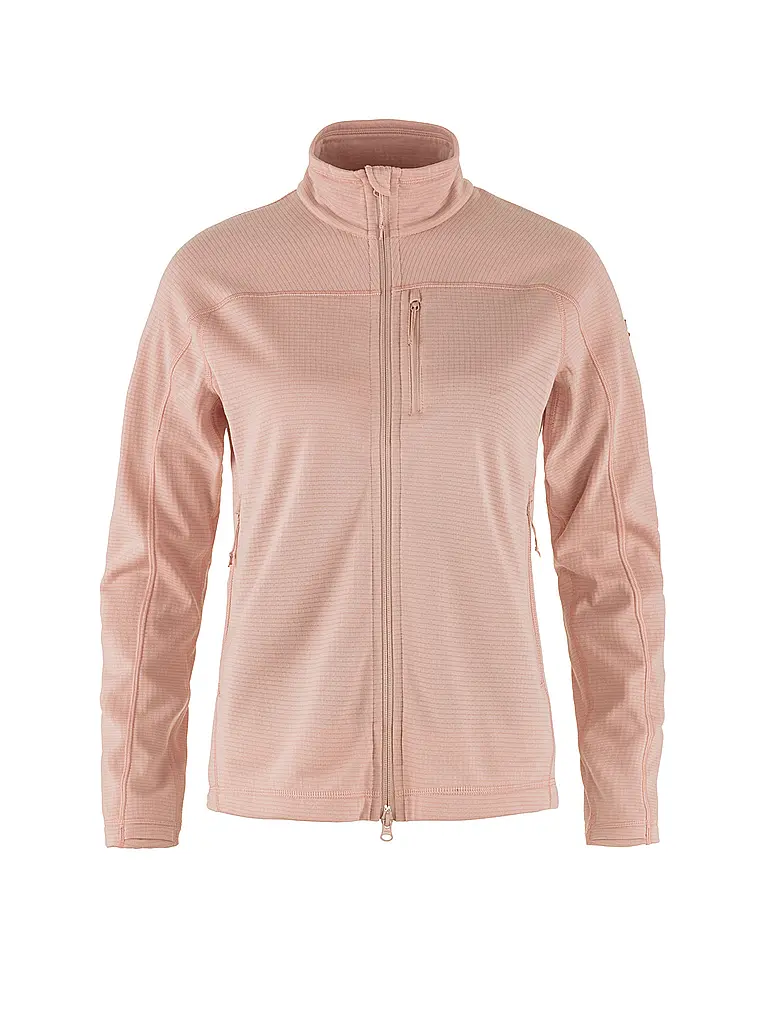 FJÄLLRÄVEN | Chaqueta polar para mujer Abisko Lite Fleece Jacket W | Rosa
