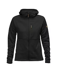 FJÄLLRÄVEN | Chaqueta polar para mujer Abisko Trail Hoodie | Negro