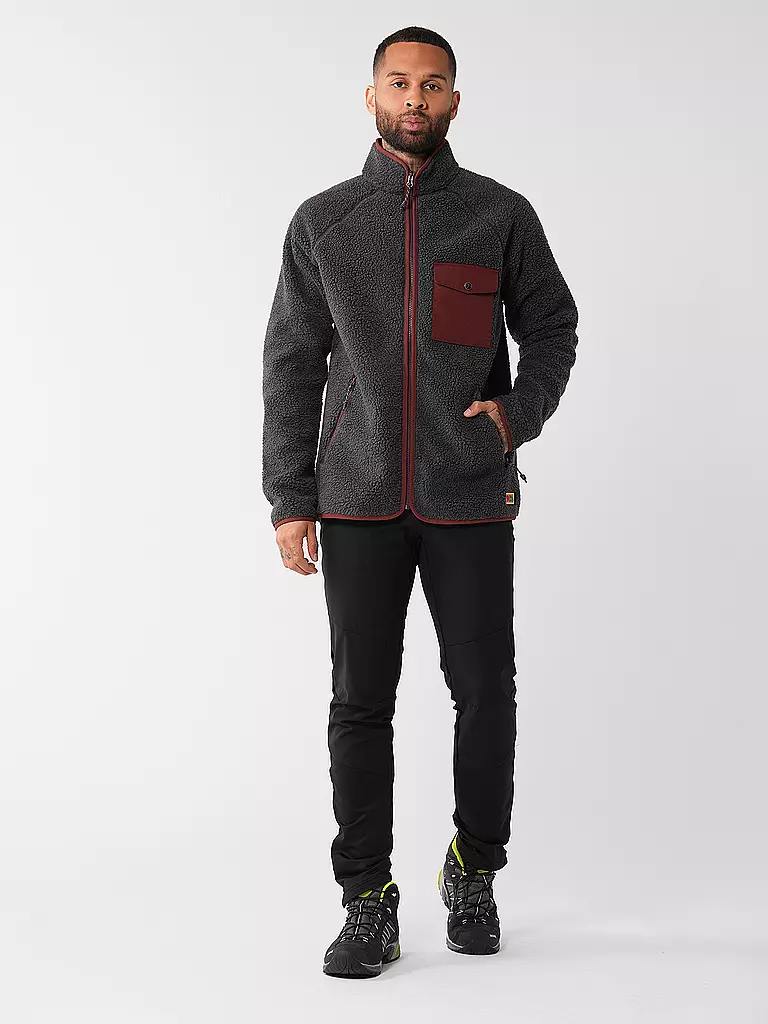 FJÄLLRÄVEN | Chaqueta polar Verdag Pile para hombre | Gris