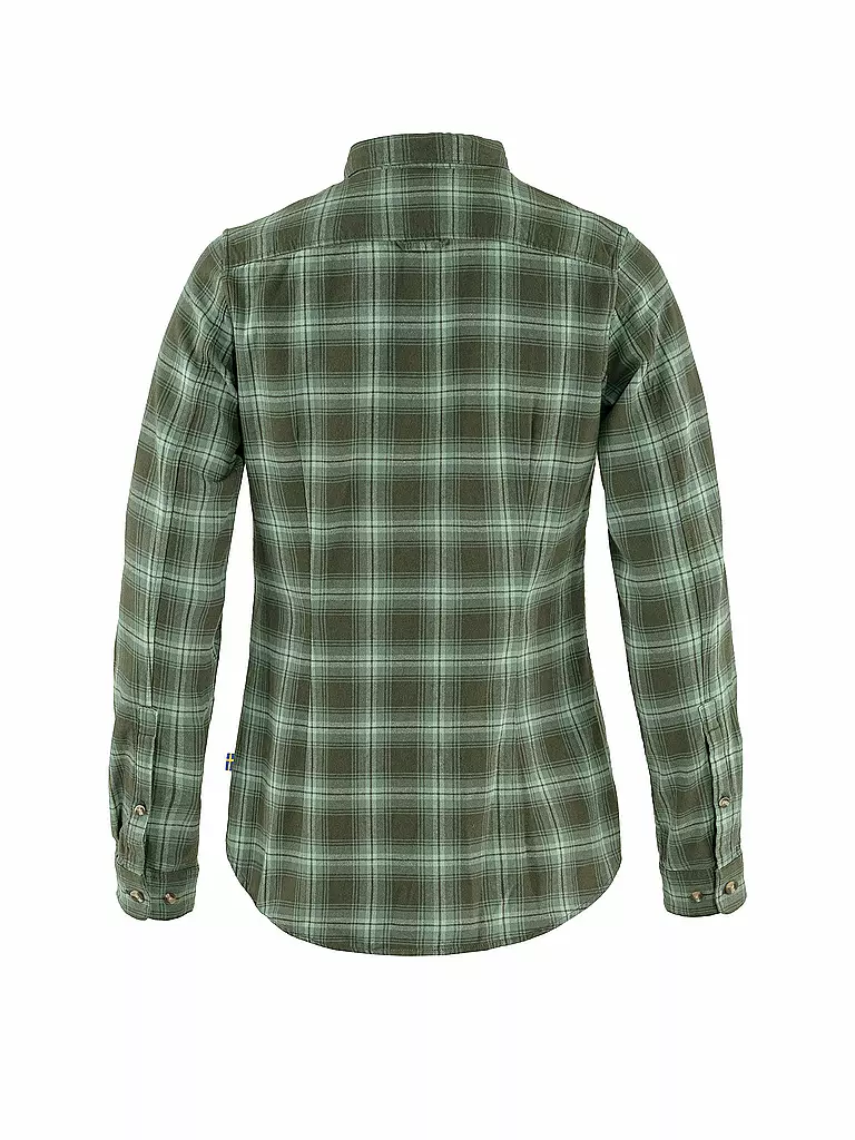 FJÄLLRÄVEN | Damen Blus Oevik Flannel | Oliva