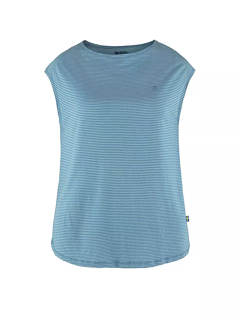 FJÄLLRÄVEN | Damen Funktionsshirt High Coast Cool | Azul claro