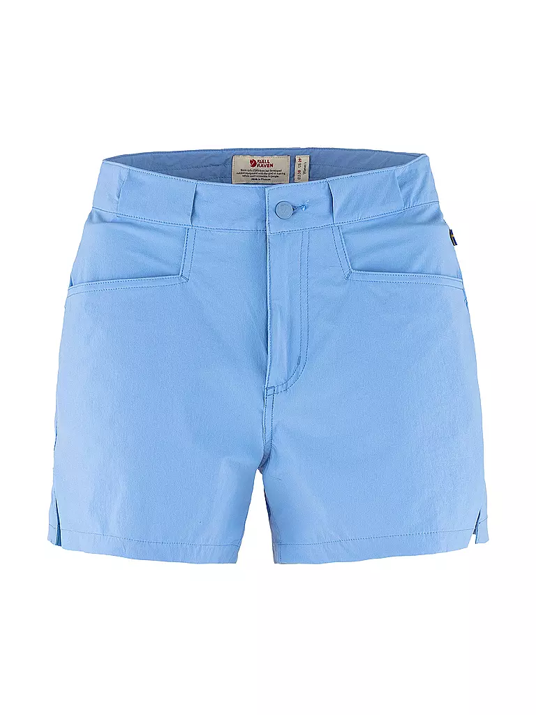 FJÄLLRÄVEN | Damen Short High Coast Lite | Azul claro