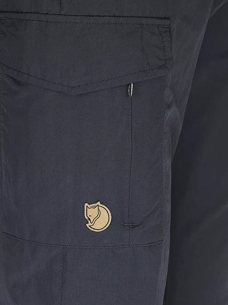 FJÄLLRÄVEN | Damen ZipOff Wanderhose Travellers MT | Azul oscuro