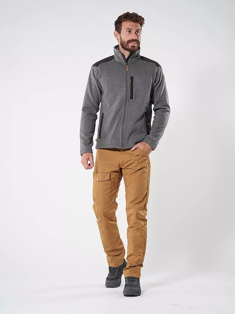 FJÄLLRÄVEN | Forro polar Buck para hombre | Gris claro