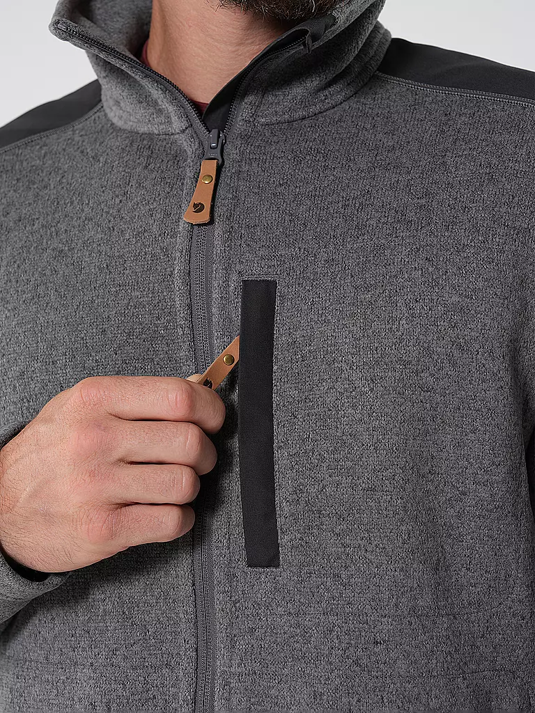 FJÄLLRÄVEN | Forro polar Buck para hombre | Gris claro