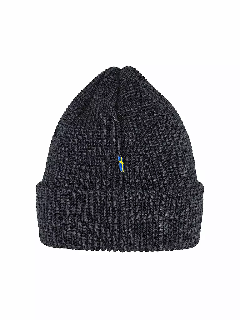 FJÄLLRÄVEN | Gorro Beanie Tab para hombre | Azul oscuro