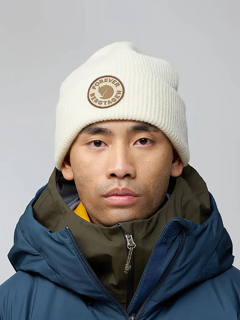 FJÄLLRÄVEN | Gorro Bergtagen Forever Wool | Crema