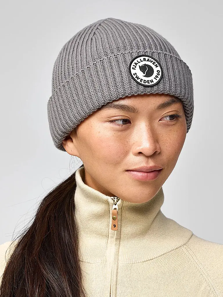 FJÄLLRÄVEN | Gorro Lite Logo 1960 | Gris claro