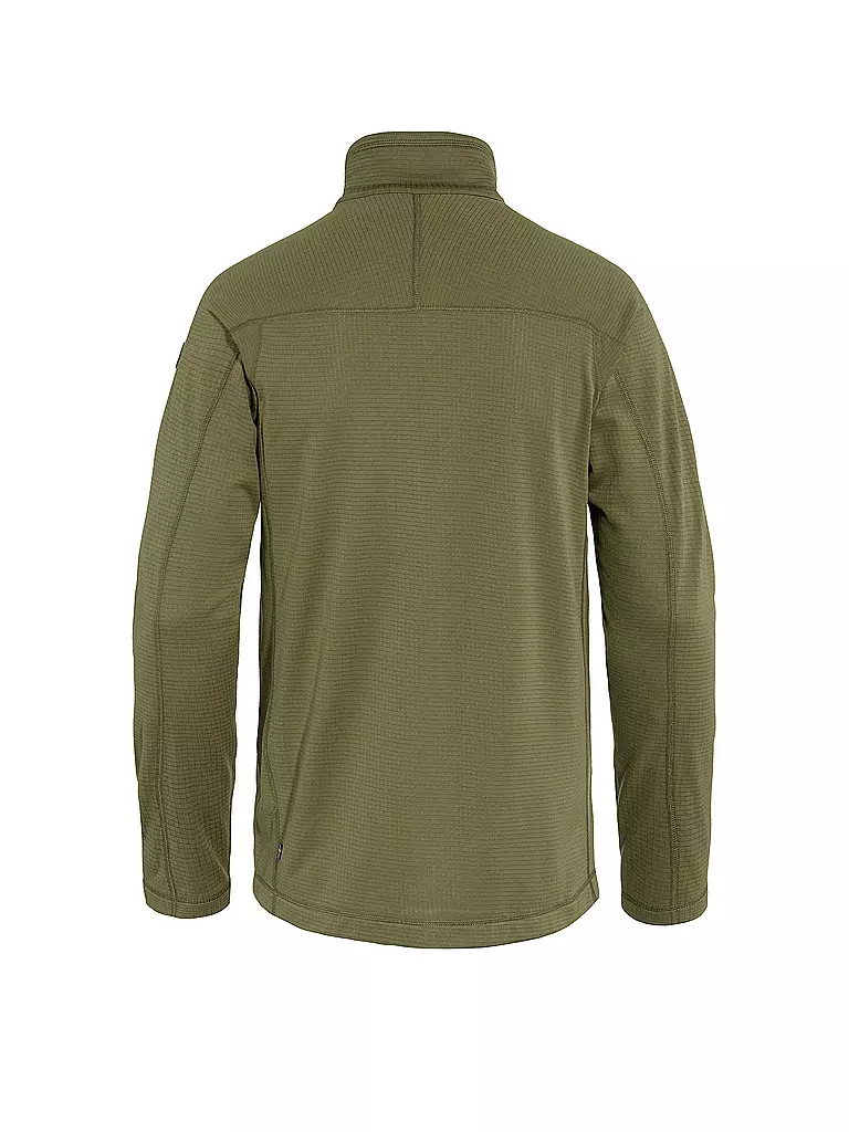 FJÄLLRÄVEN | Herren Fleecejacke Abisko Lite | Oliva