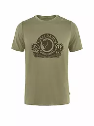 FJÄLLRÄVEN | Herren Funktionsshirt Abisko Wool Classic | Oliva