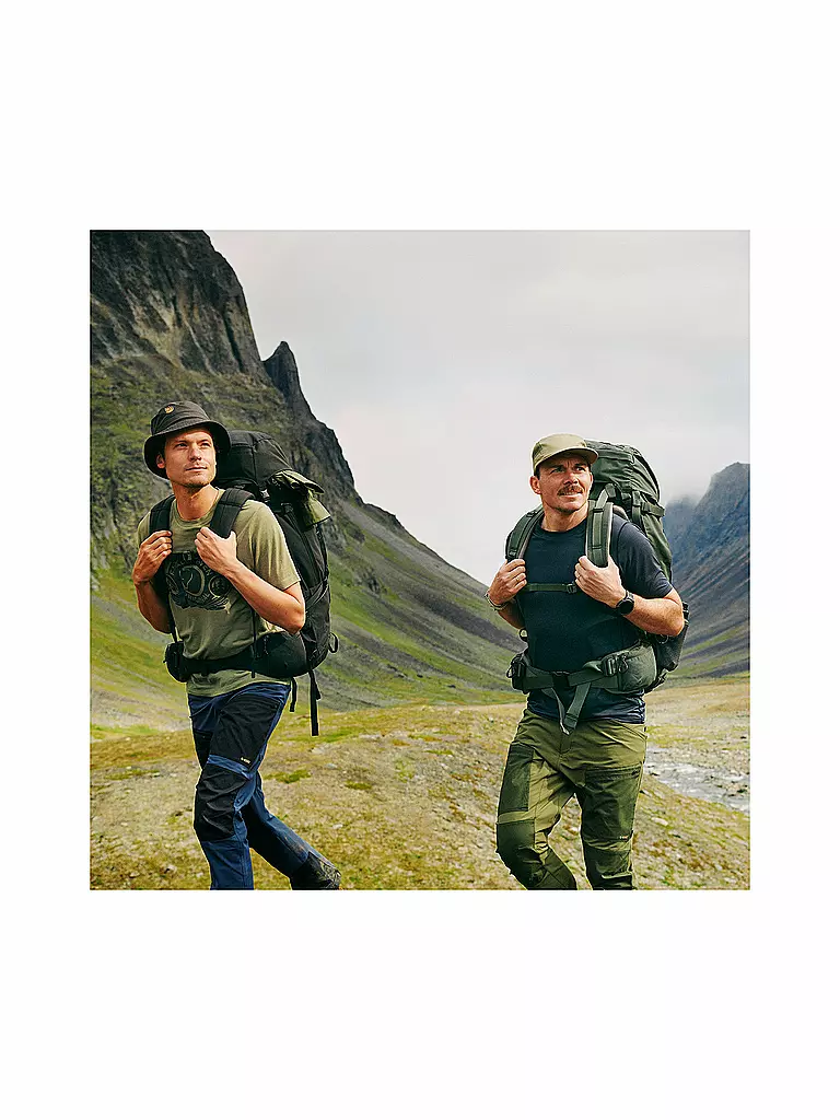 FJÄLLRÄVEN | Herren Funktionsshirt Abisko Wool Classic | Oliva