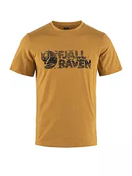 FJÄLLRÄVEN | Herren Funktionsshirt Lush Logo | Mostaza