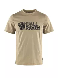 FJÄLLRÄVEN | Camiseta funcional para hombre Lush Logo | Camel