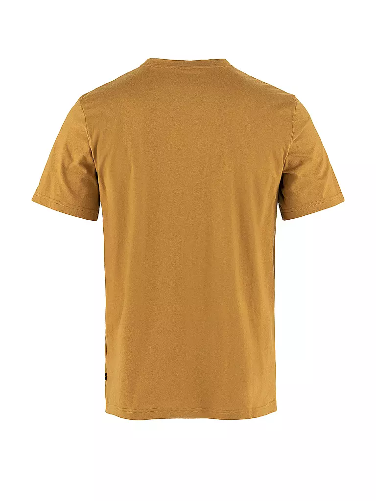 FJÄLLRÄVEN | Herren Funktionsshirt Lush Logo | Mostaza