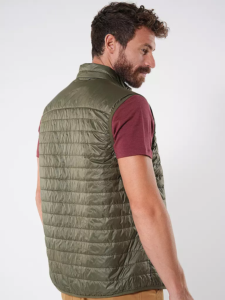 FJÄLLRÄVEN | Herren Isoweste Abisko Padded | Oliva