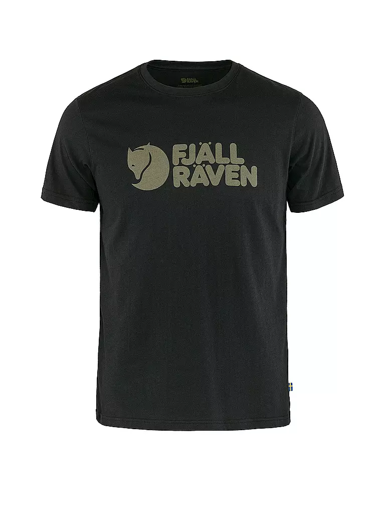 FJÄLLRÄVEN | Herren T-Shirt Logo | Negro