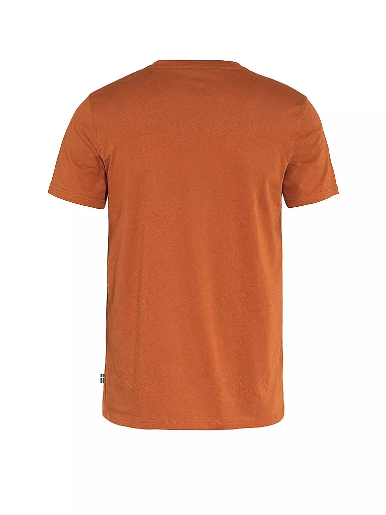 FJÄLLRÄVEN | Herren T-Shirt Logo | Cobre