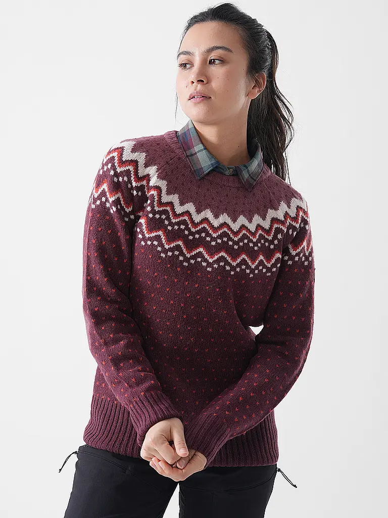 FJÄLLRÄVEN | Jersey funcional de lana Oevik Knit para mujer |