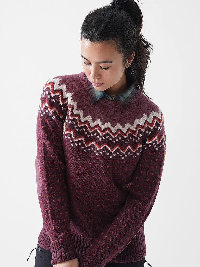 FJÄLLRÄVEN | Jersey funcional de lana Oevik Knit para mujer |