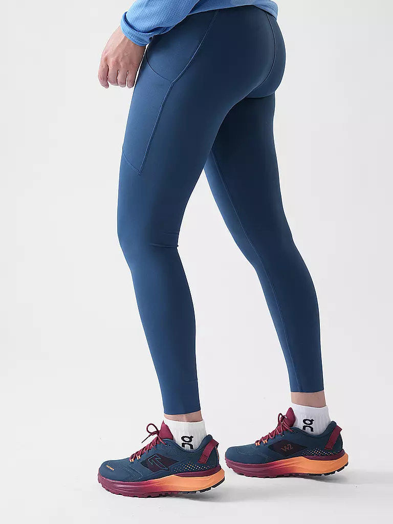 FJÄLLRÄVEN | Mallas de trekking para mujer Abisko W 7/8 | Azul oscuro