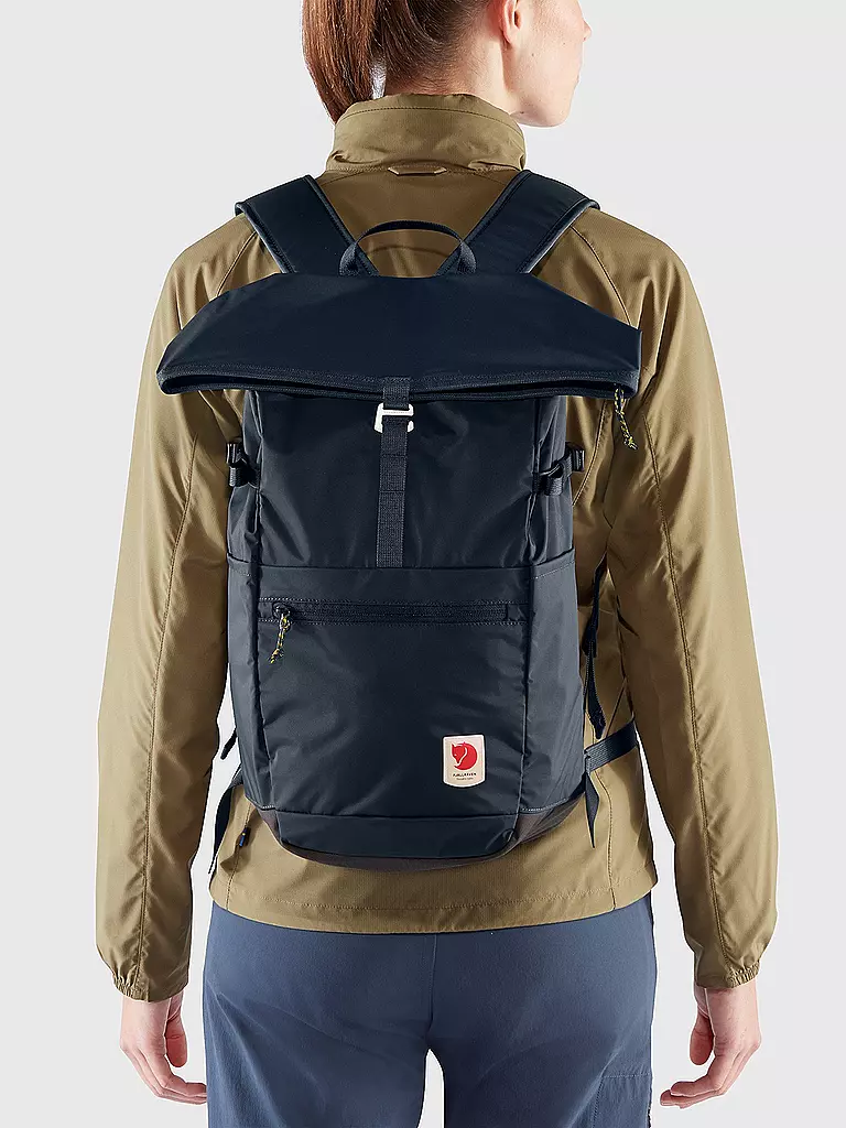 FJÄLLRÄVEN | Mochila de día High Coast Foldsack 24 | Azul oscuro