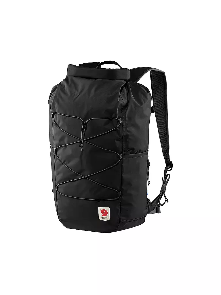 FJÄLLRÄVEN | Mochila de día High Coast Rolltop 26L | Negro