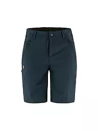 FJÄLLRÄVEN | Pantalón corto de mujer Abisko Trail Stretch | Azul oscuro
