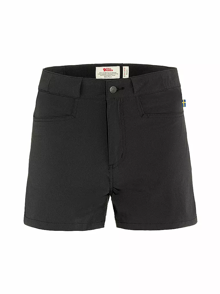 FJÄLLRÄVEN | Pantalón corto de mujer High Coast Lite | Negro