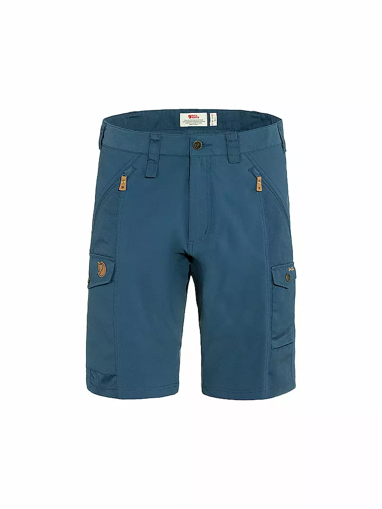 FJÄLLRÄVEN | Pantalón corto de senderismo para hombre Abisko G-1000® | Azul oscuro