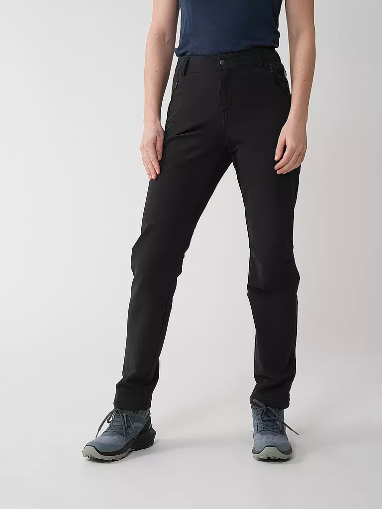 FJÄLLRÄVEN | Pantalón de senderismo de invierno Abisko para mujer | Negro