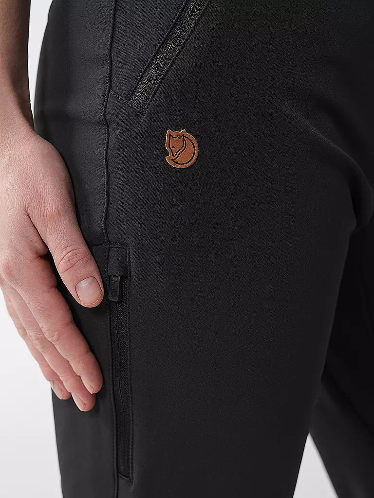 FJÄLLRÄVEN | Pantalón de senderismo de invierno Abisko para mujer | Negro